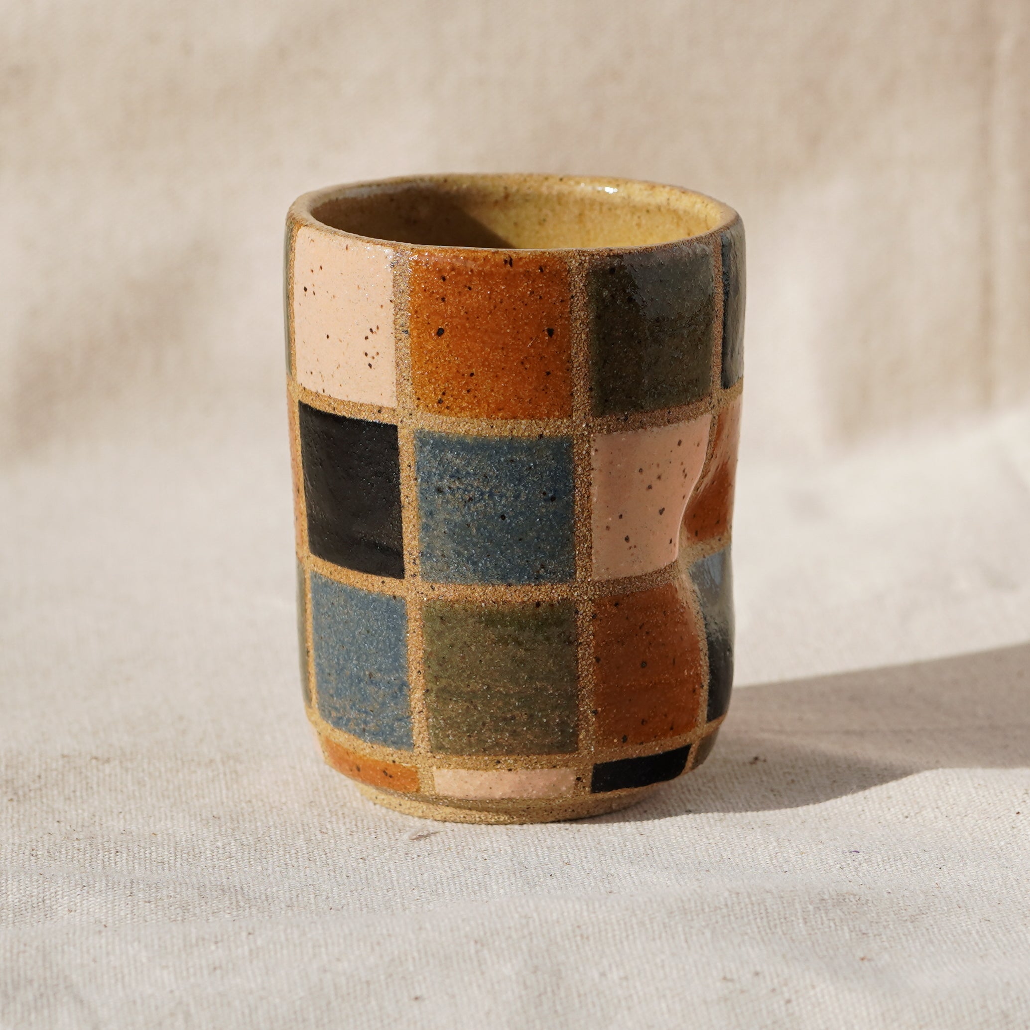 10oz Grid Tumbler