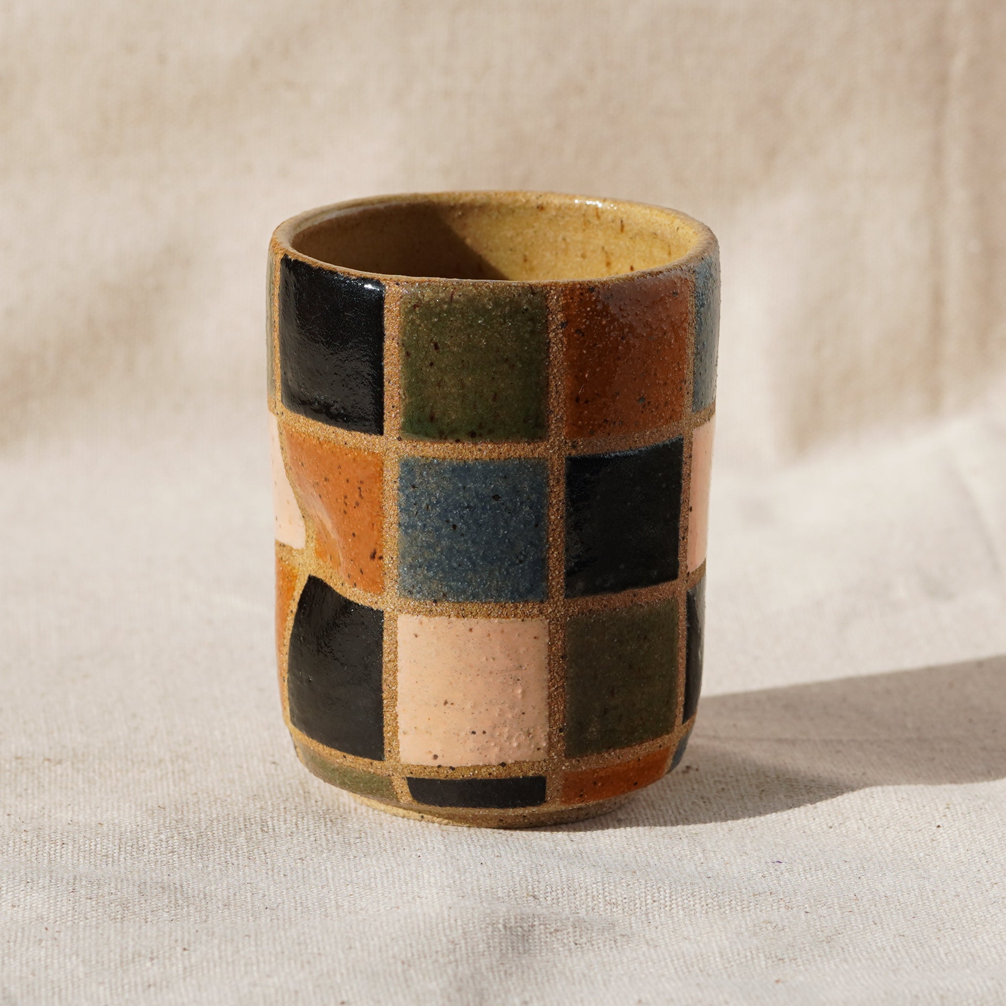 10oz Grid Tumbler