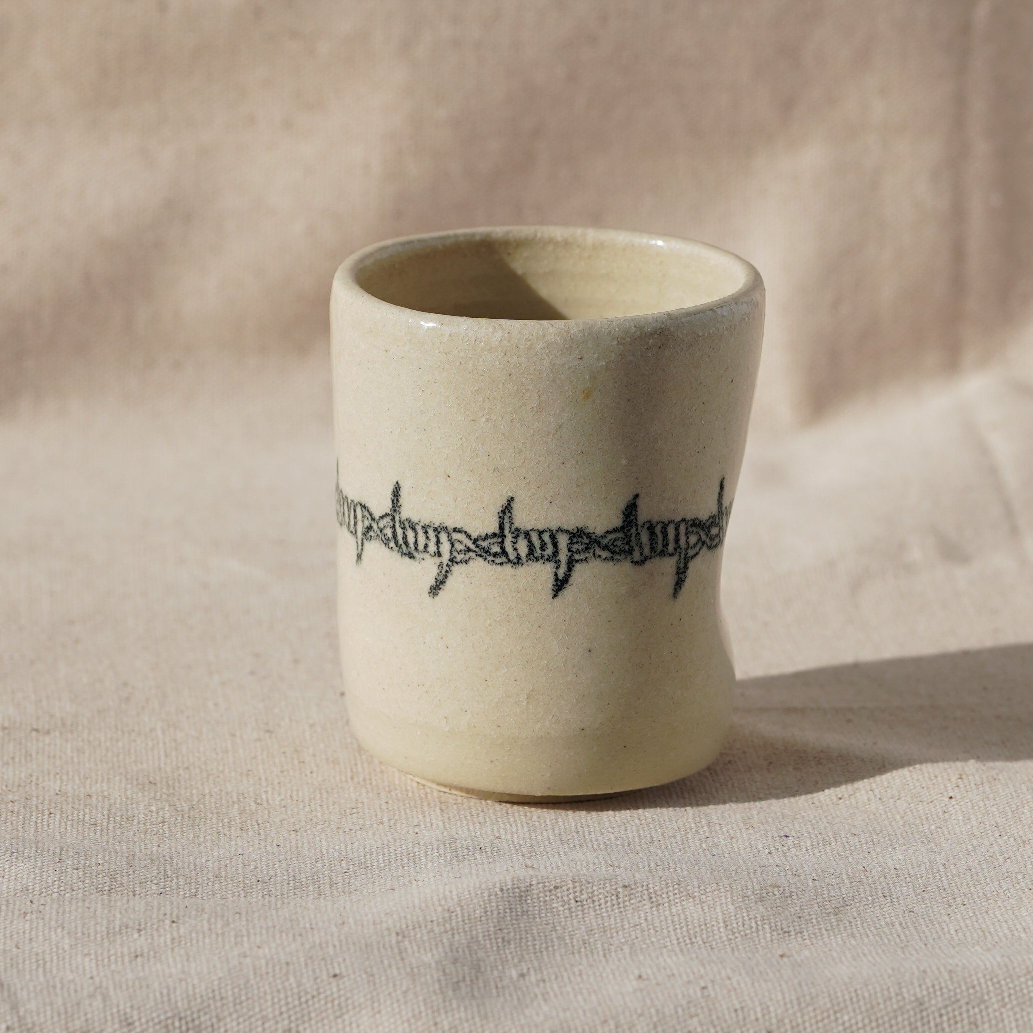 7oz Barbed Wire Cup