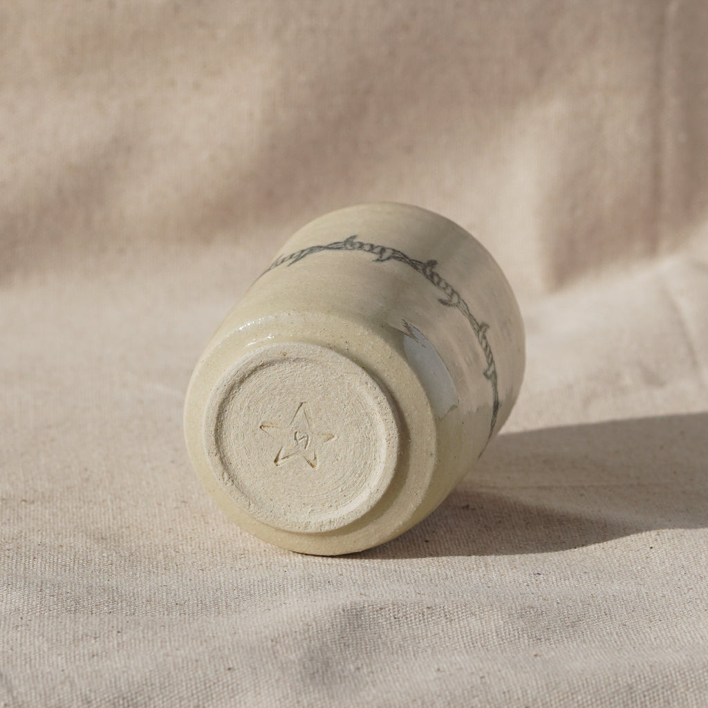 7oz Barbed Wire Cup