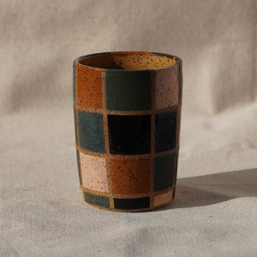 8.5oz Grid Tumbler