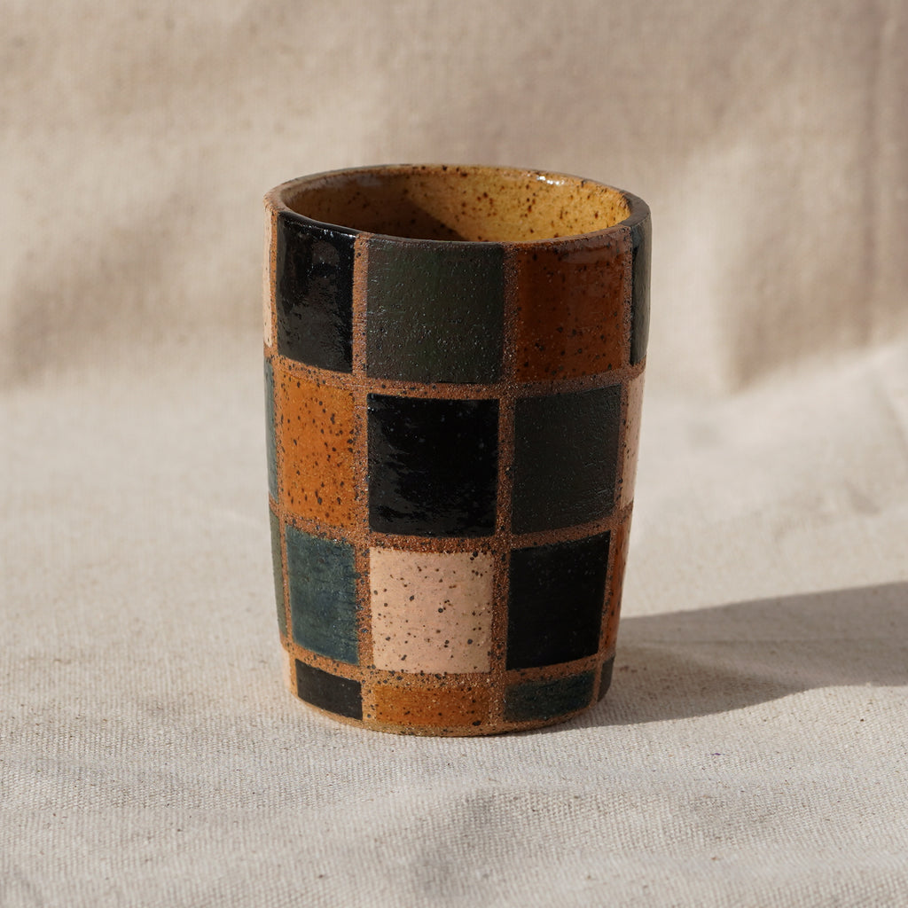 8.5oz Grid Tumbler